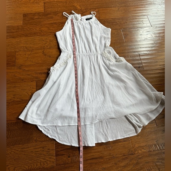 B Smart White Dress‎ Embroidery Lace Trim - Picture 12 of 12